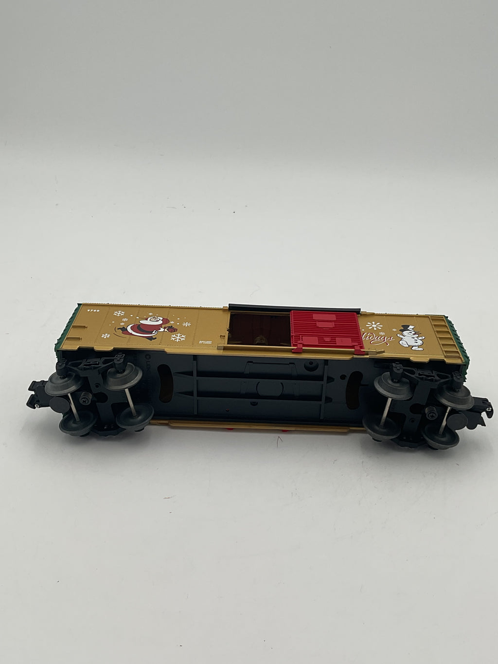 Lionel O 26739 Santa Fe Snowman Boxcar