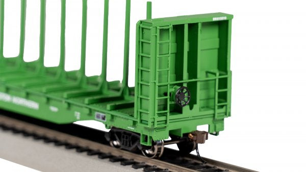 Bachmann HO 12903 52' CENTER-BEAM FLATCAR - BURLINGTON NORTHERN #615816
