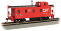 Bachmann HO 14004 STREAMLINED CABOOSE WITH OFFSET CUPOLA - GRAND TRUNK #122