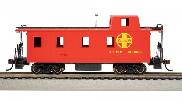 Bachmann HO 14008 STREAMLINED CABOOSE WITH OFFSET CUPOLA - SANTA FE #999628