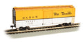 Bachmann HO 16006 40' BOX CAR - D&RGW™ #68968 - (YELLOW & SILVER)