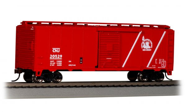 Bachmann HO 16026 40' BOX CAR - JERSEY CENTRAL #20529