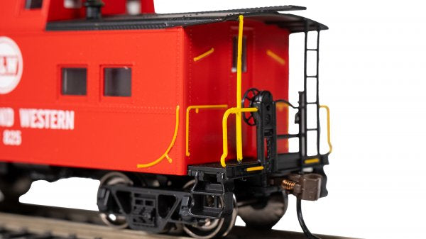 Bachmann HO 16817 NORTHEAST STEEL CABOOSE - NORFOLK & WESTERN - RED #500 825