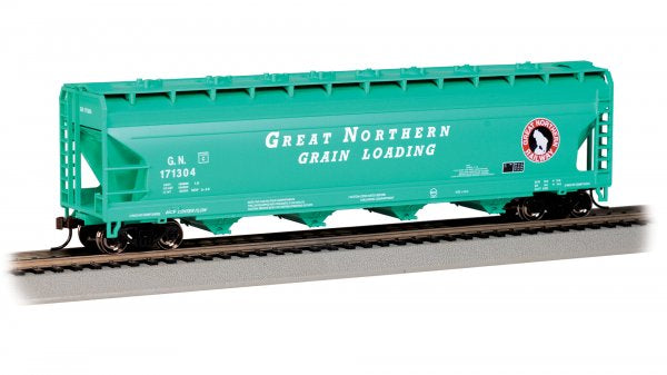 Bachmann HO 17509 56' ACF CENTER-FLOW HOPPER - GREAT NORTHERN #171304 (GLACIER GREEN)