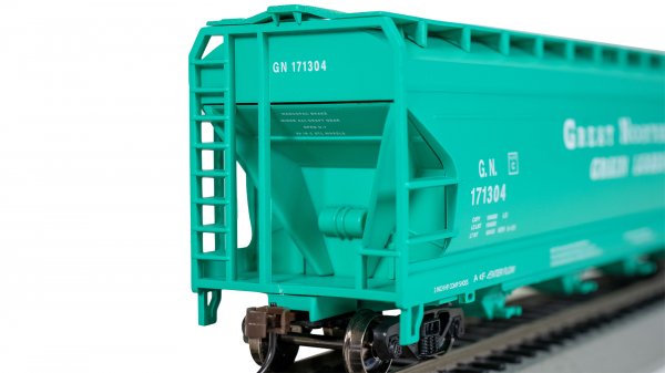 Bachmann HO 17509 56' ACF CENTER-FLOW HOPPER - GREAT NORTHERN #171304 (GLACIER GREEN)
