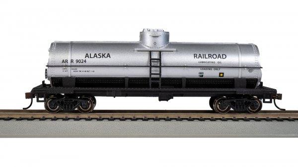 Bachmann HO 17807 40' SINGLE-DOME TANK CAR - ALASKA RAILROAD #9024