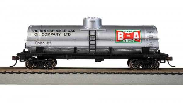 Bachmann HO 17812 40' SINGLE-DOME TANK CAR - BRITISH AMERICAN OIL