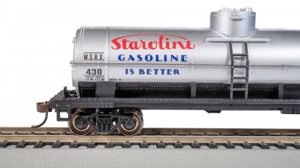 Bachmann HO 17817 40' SINGLE-DOME TANK CAR - STAROLINE GASOLINE #438