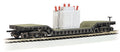 Bachmann HO 18348 52' CENTER-DEPRESSED FLAT CAR - WITH TRANSFORMER