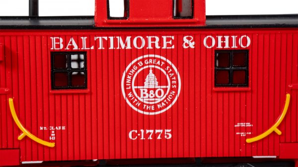 Bachmann HO 18404 OLD-TIME BOBBER CABOOSE - BALTIMORE & OHIO® #C-1775