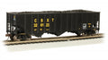 Bachmann HO 18718 BETHLEHEM STEEL 100 TON 3 BAY HOPPER - CSX® #326123