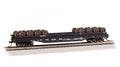 Bachmann HO 18936 52' WHEEL FLATCAR WITH WHEEL LOAD - NEW YORK CENTRAL #X-29499
