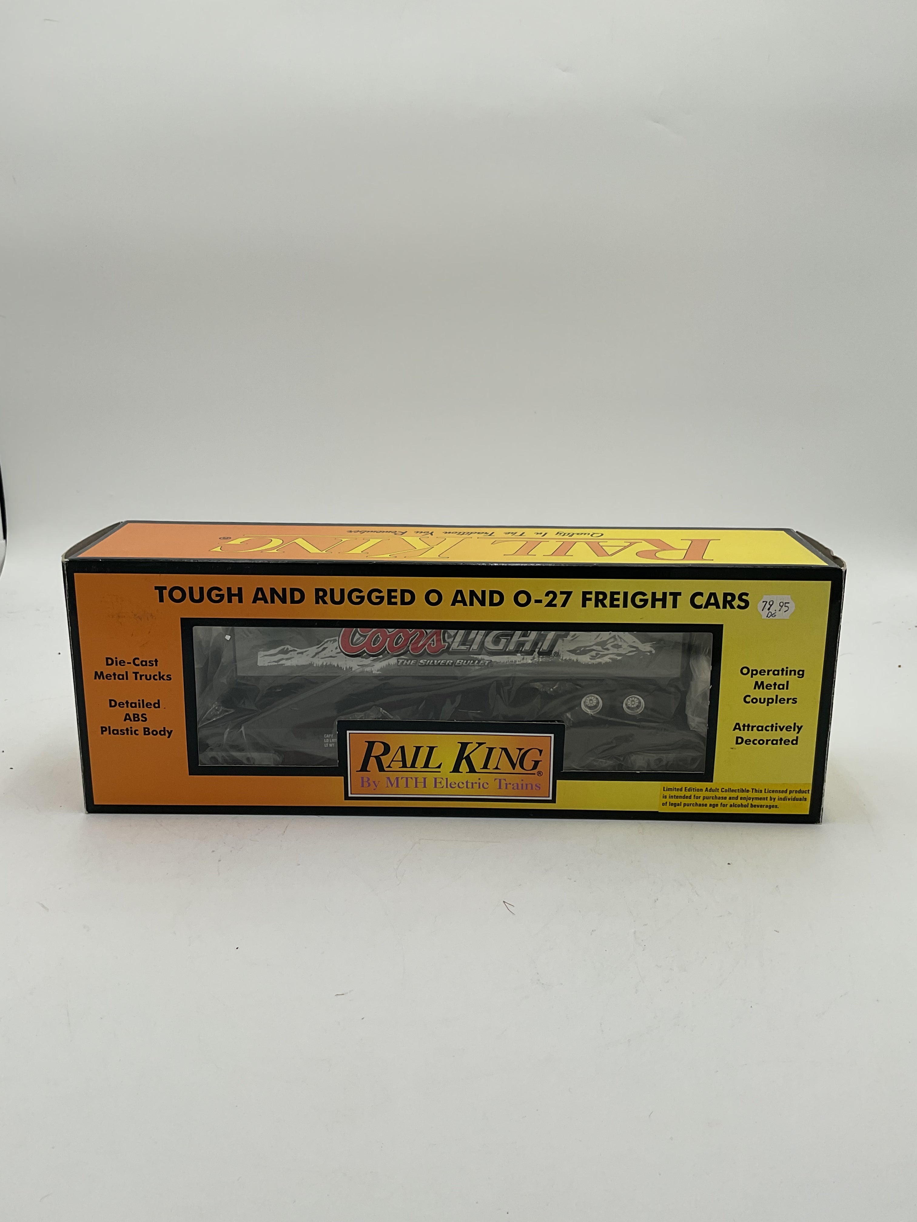 MTH 30-76275 Coors Light Flat Car w/ Trailer