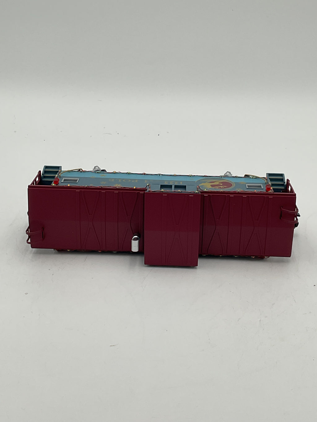 MTH 30-77413 North Pole Extended Vision Caboose w/ LED Lights
