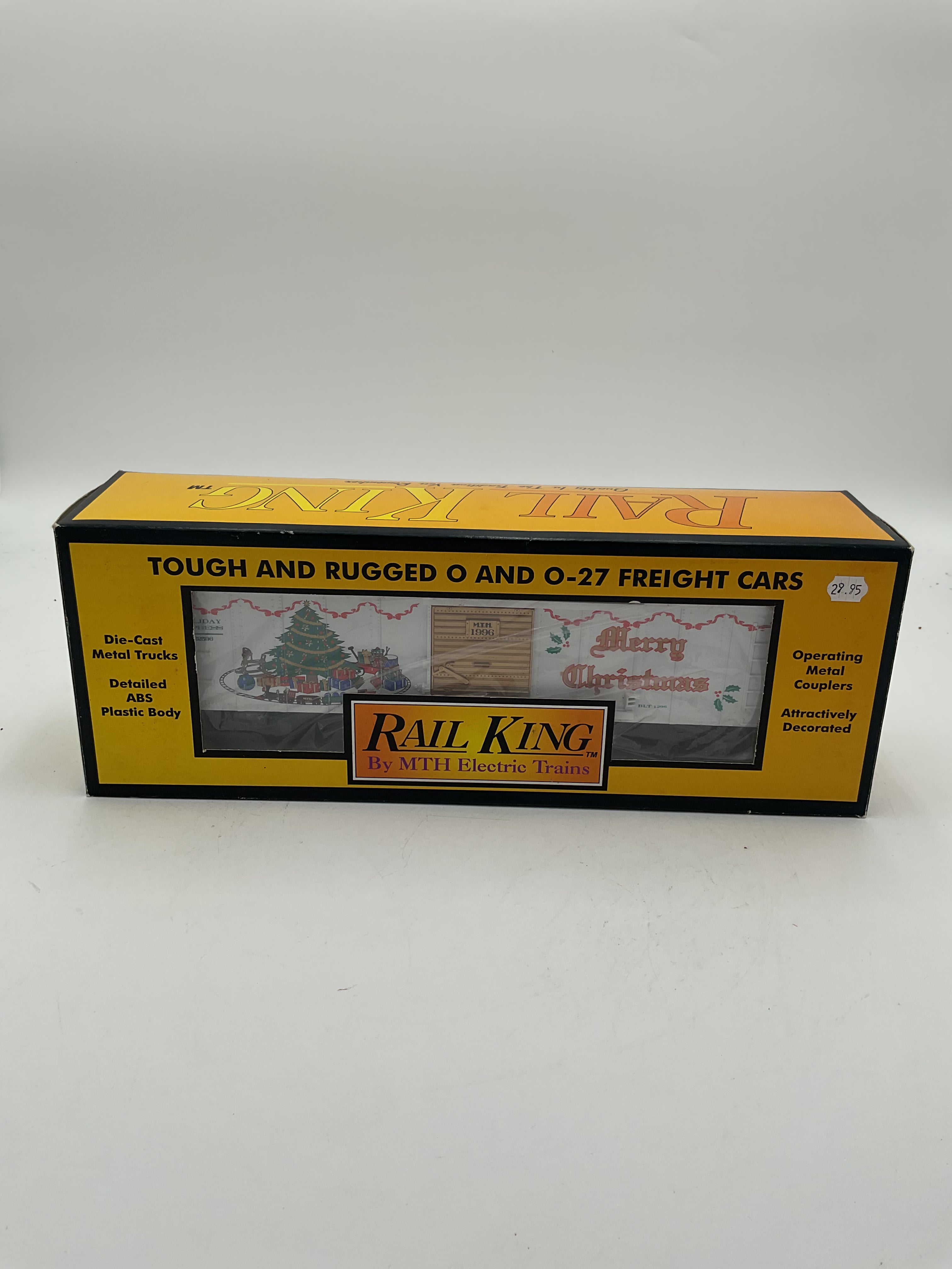 MTH RK-7410L 1996 MTH Christmas Semi-Scale Box Car