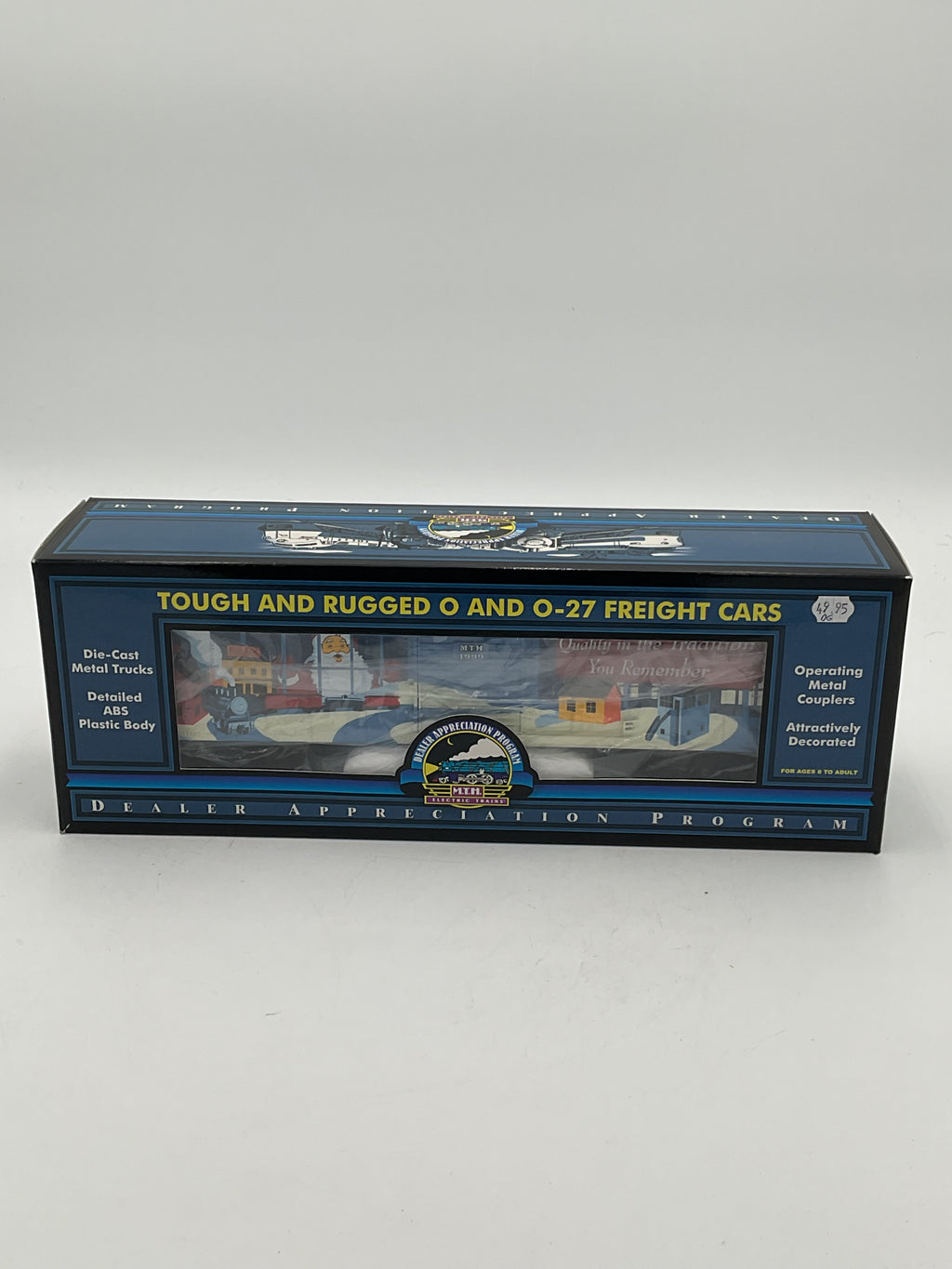 MTH 20-80001e 1999 D.A.P. Christmas Boxcar