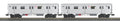 MTH 30-20191-3 Metropolitan Transportation 2-Car R142A Series Subway Set Add-On Non-Powered Set