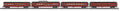 MTH 30-67711 Pennsylvania O Gauge RailKing 4-Car 60' Streamlined Passenger Set