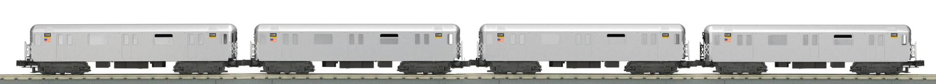 MTH 30-2671-1 4-Car R62 Subway Set w/Proto-Sound 2.0