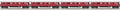 MTH 30-2198-1 Metropolitan Transportation Authority R21 4-Car Subway Set w/Proto-Sound 2.0
