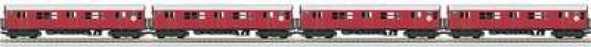 MTH 30-2198-1 Metropolitan Transportation Authority R21 4-Car Subway Set w/Proto-Sound 2.0