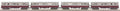 MTH 30-2373-0 Metropolitan Transportation Authority R-17 4-Car Subway Set w/Proto-Sound 2.0