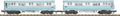 MTH 30-2274-3 Metropolitan Transportation Authority - World's Fair R-36 2-Car Subway Add-On Non Powered Set