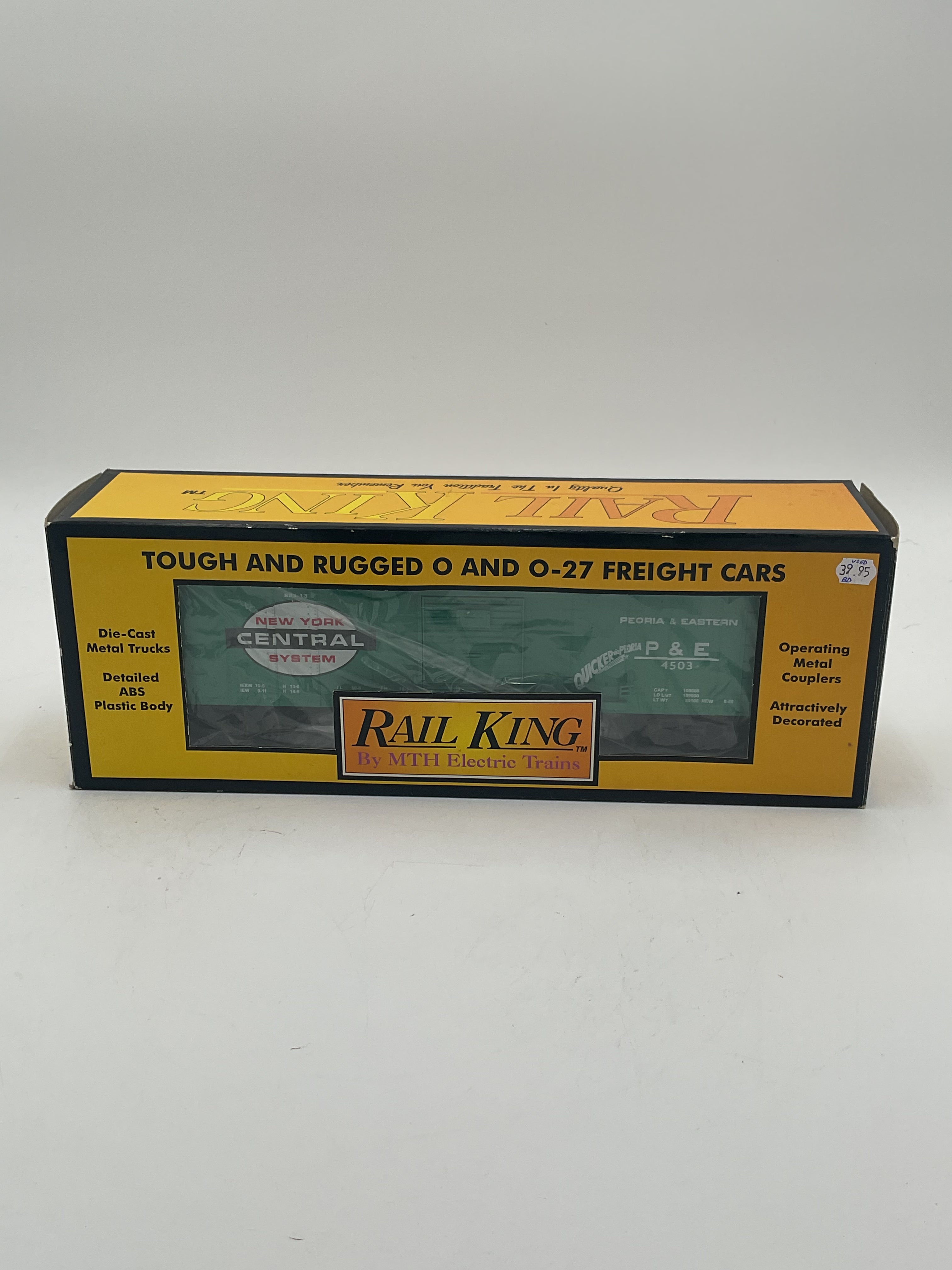 MTH 30-7414 New York Central Semi-Scale Box Car