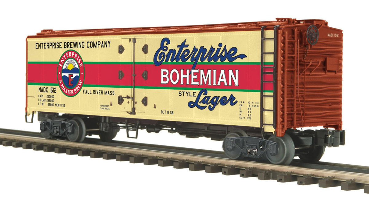 MTH 20-94239 Enterprise Lager 40' Steel Sided Reefer Car