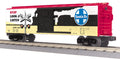 MTH 30-74829 Santa Fe O Gauge RailKing Box Car w/Blinking LEDs