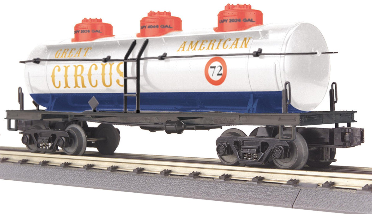 MTH 30-7365 Circus O Gauge RailKing 3-Dome Tank Car