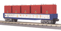 MTH 30-7251 Circus O Gauge RailKing Gondola Car w/LCL Containers