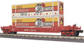 MTH 30-76235 Circus O Gauge RailKing Husky Stack Car