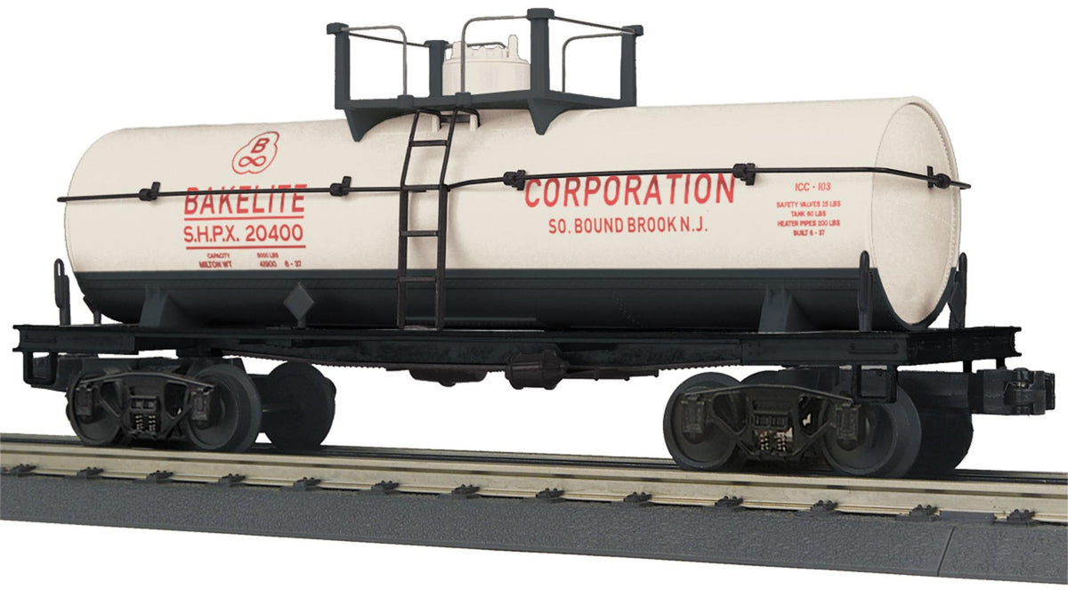 MTH 30-73413 Bakelite Corporation O Gauge RailKing Tank Car