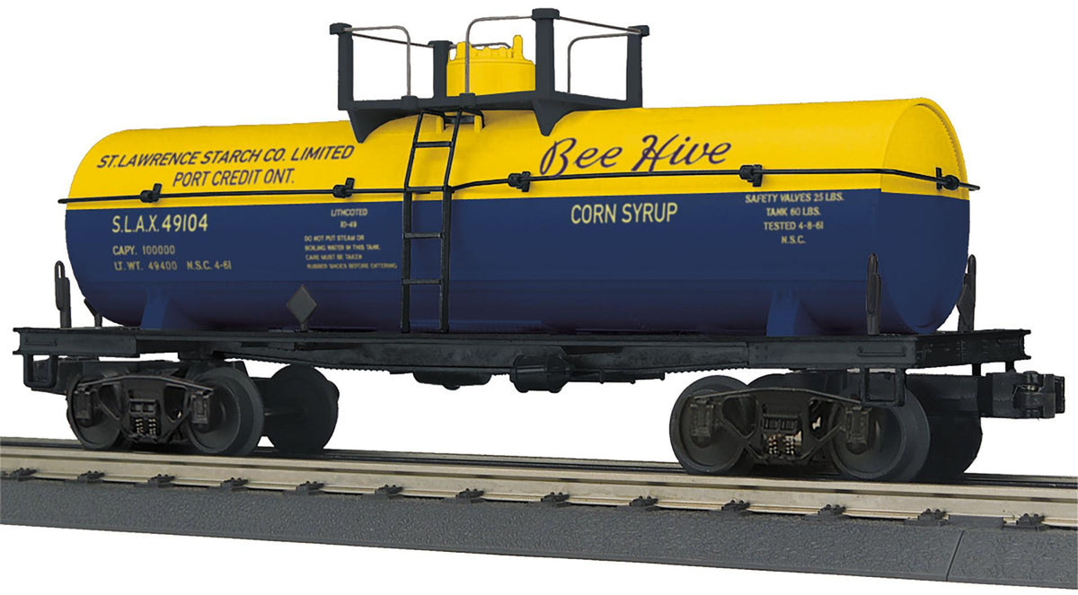 MTH 30-73541 Bee Hive Corn Syrup O Gauge RailKing Tank Car