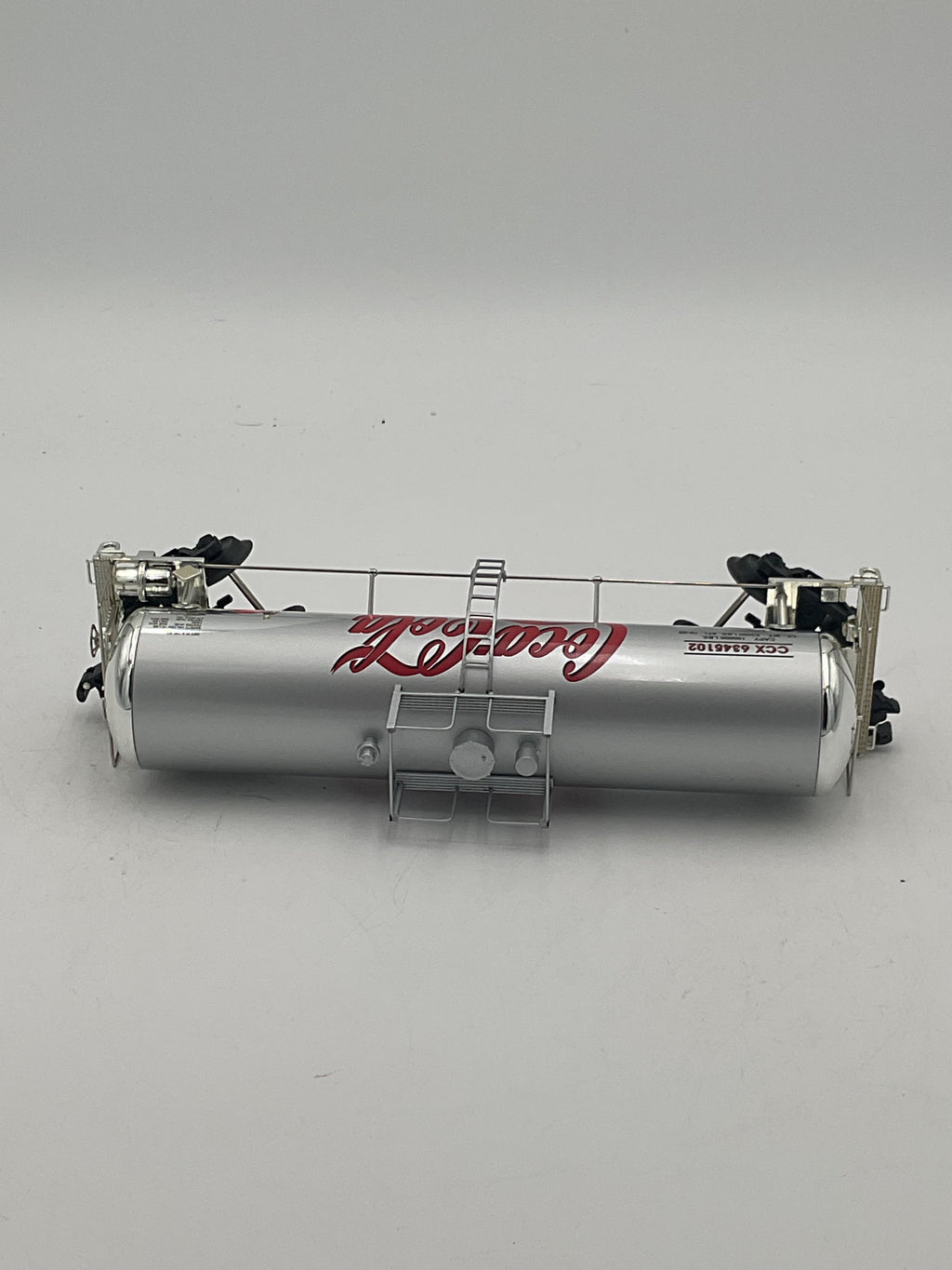 K Line K6341-5102 Coca-Cola brand O Scale Extruded Aluminium Tank Car