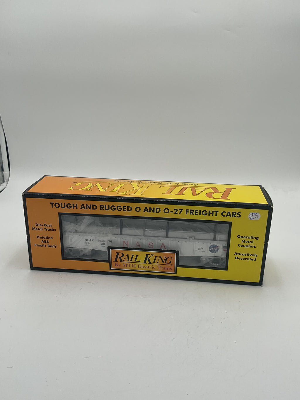 MTH 30-72068 NASA Gondola Car w/Cover