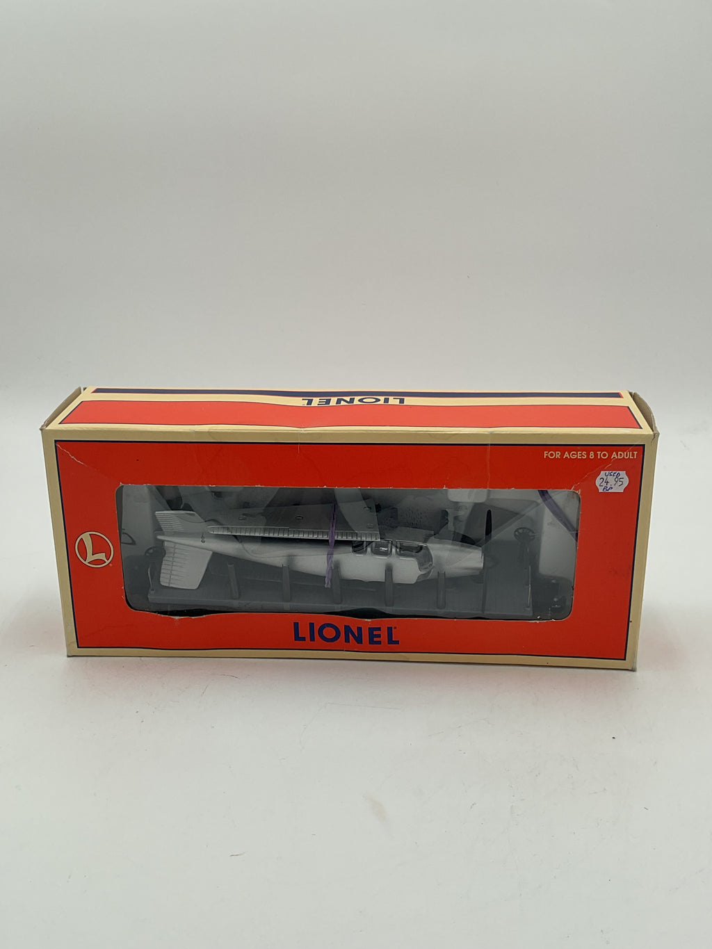 Lionel O 6411 Lionel Flatcar with Beechcraft Bonanza
