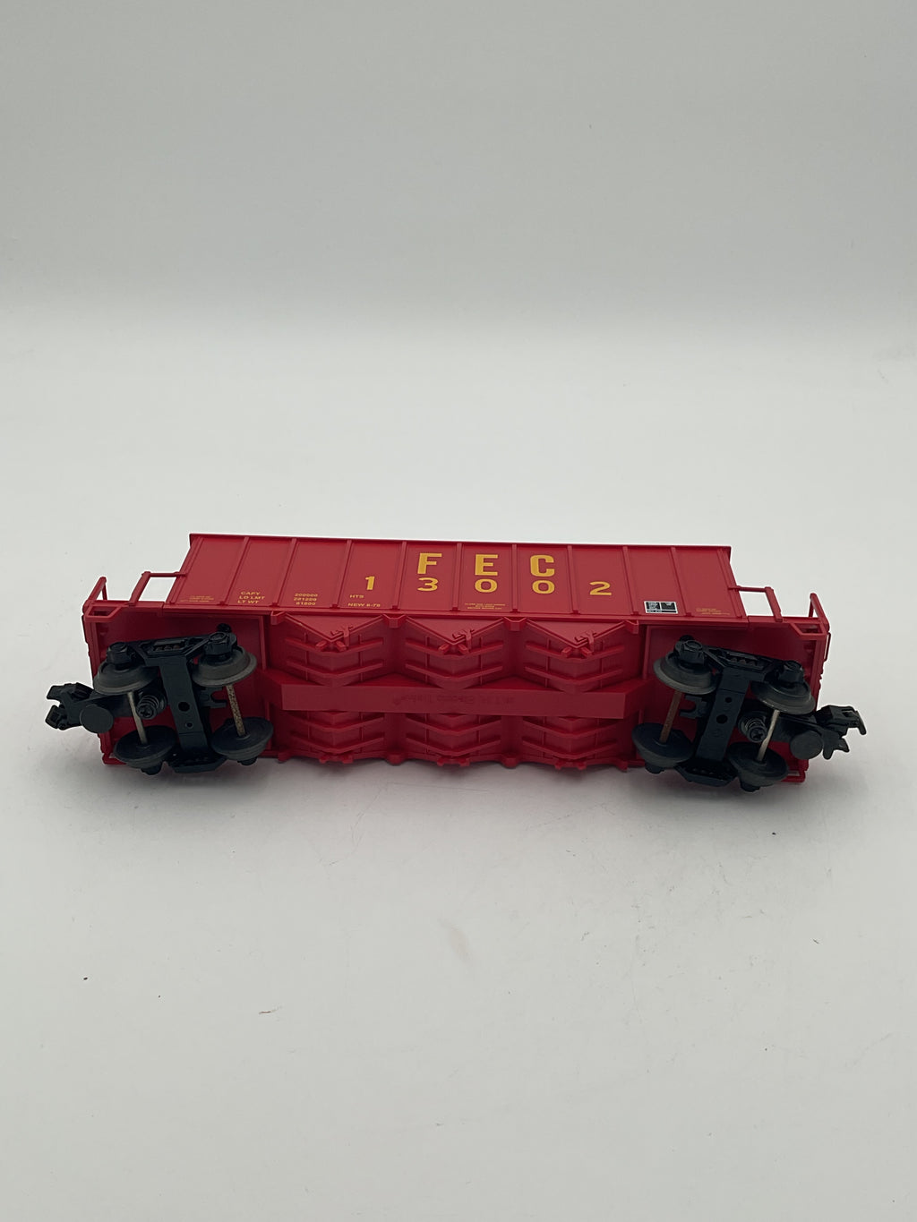 MTH 20-98217 Florida East Coast Rapid Discharge Hopper /w Rock Load