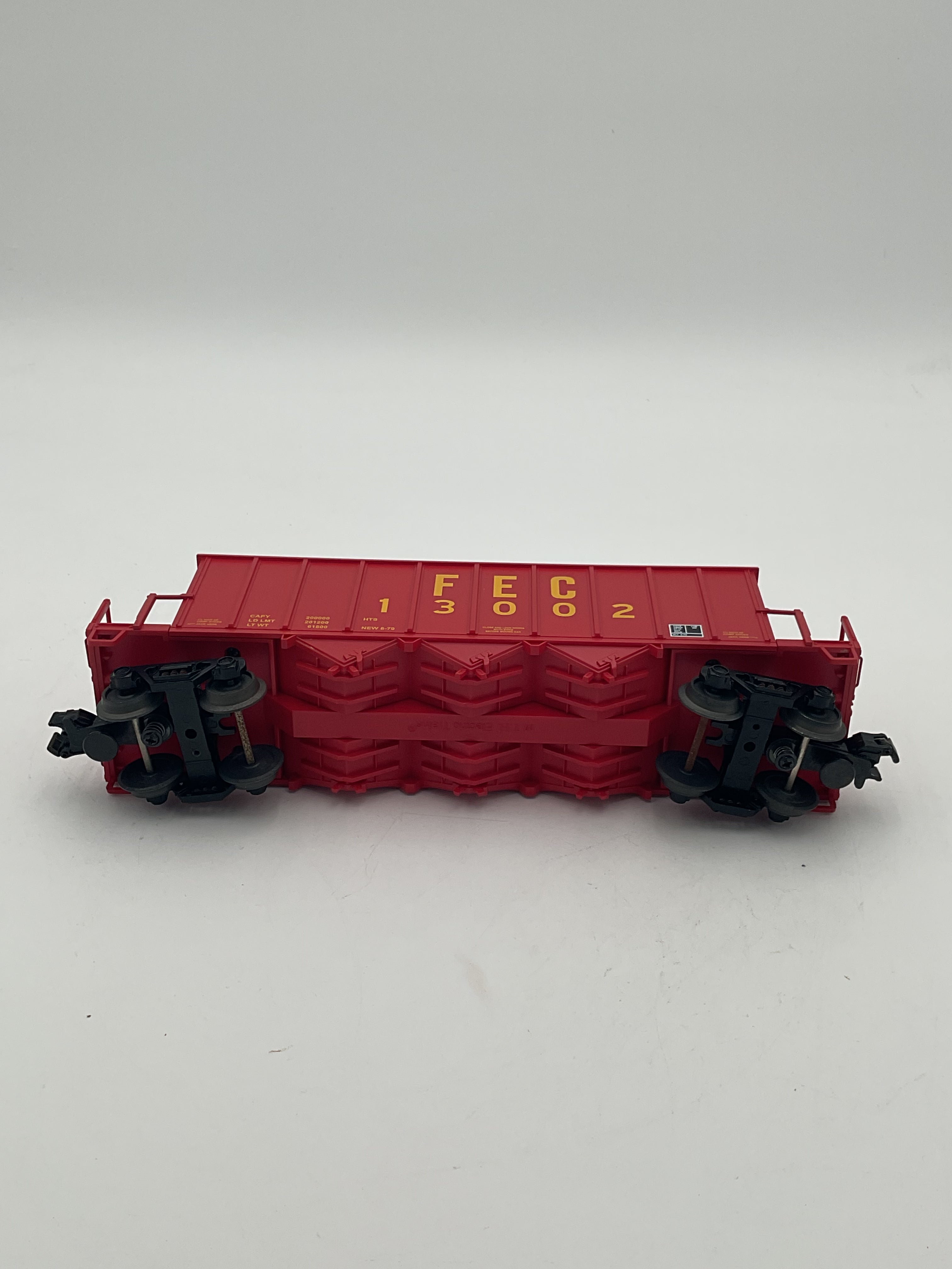 MTH 20-98217 Florida East Coast Rapid Discharge Hopper /w Rock Load