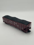 MTH 20-90023A Union Pacific 4-Bay Hopper Car w/ Coal Load