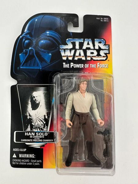 Han Solo in Carbonite with Carbonite Freezing Chamber- The Power of the Force Collection- 1996