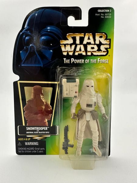 Snowtrooper with Imperial Issue Blaster Rifle- The Power of the Force Collection 3- 1997
