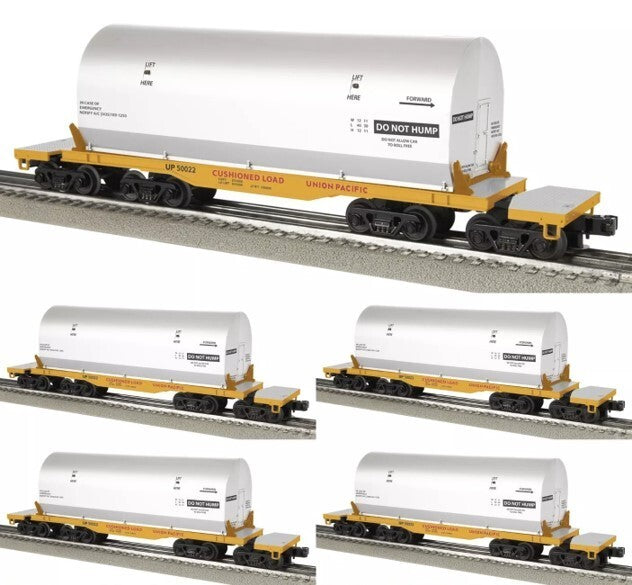Lionel 2226430 Union Pacific Rocket Booster 5-Pack with Rocket
