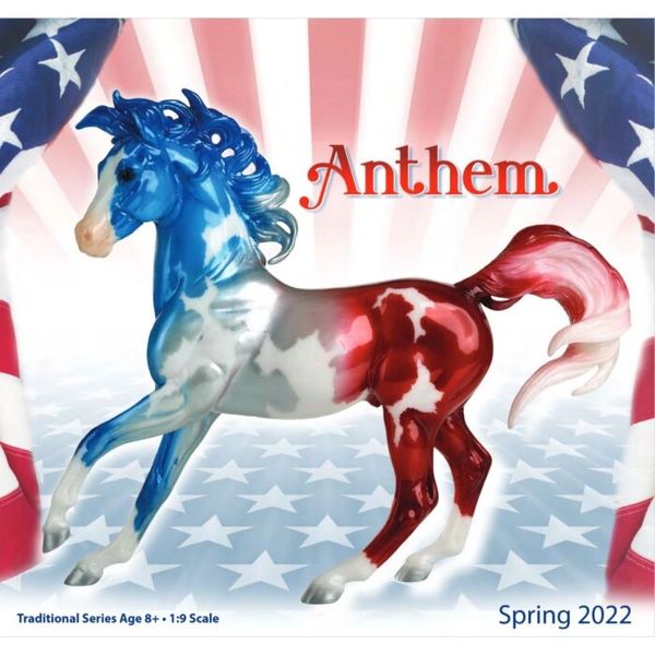 Breyer 1858 Anthem Patriotic Horse