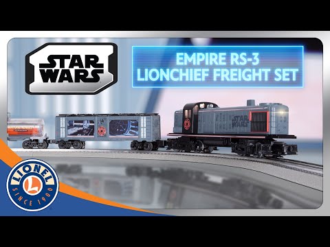 Lionel 2523030 Star Wars Empire RS-3 Lionchief Freight Set with Bluetooth 5.0