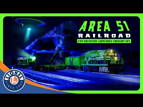 Lionel 2523010 Area 51 UFO Recovery Set