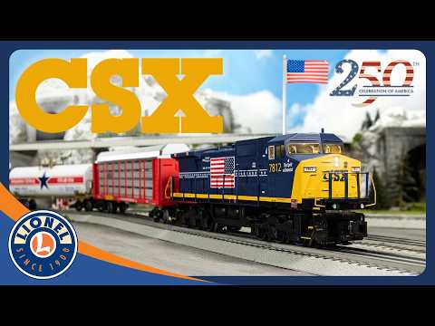 Lionel 2623010 CSX "The Spirit of America" Ready to Run Set